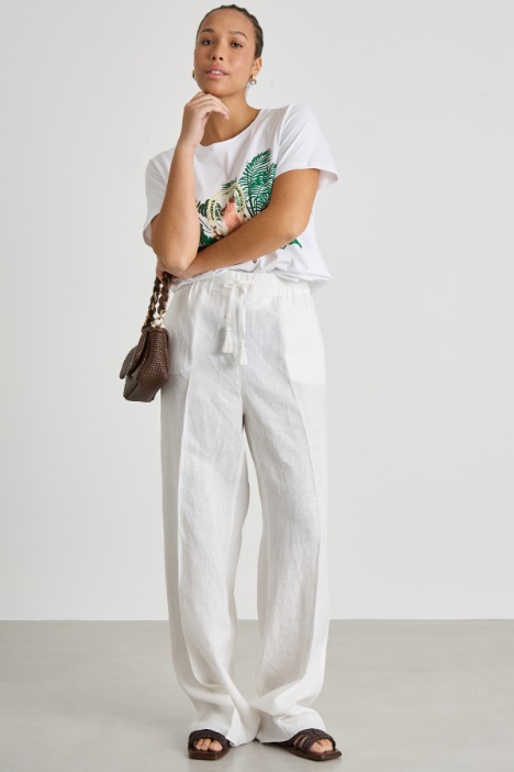 Printed jersey T-shirt Intrend