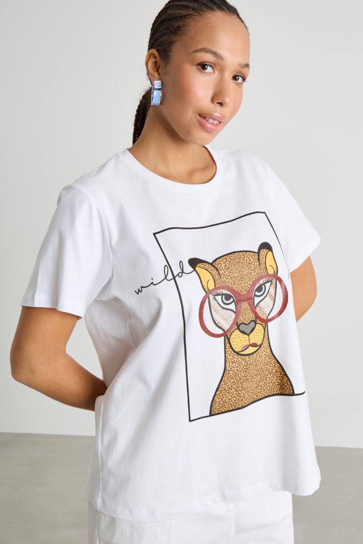 Printed jersey T-shirt Intrend - 2