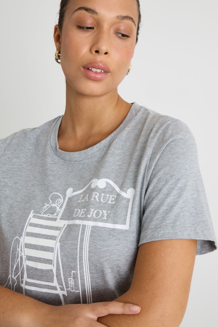 Printed jersey T-shirt Intrend - 3