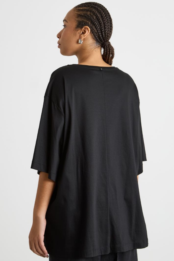 Ruched jersey T-shirt Intrend - 4