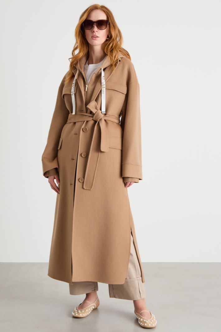 Double-Faced Wool Shirt Coat Intrend