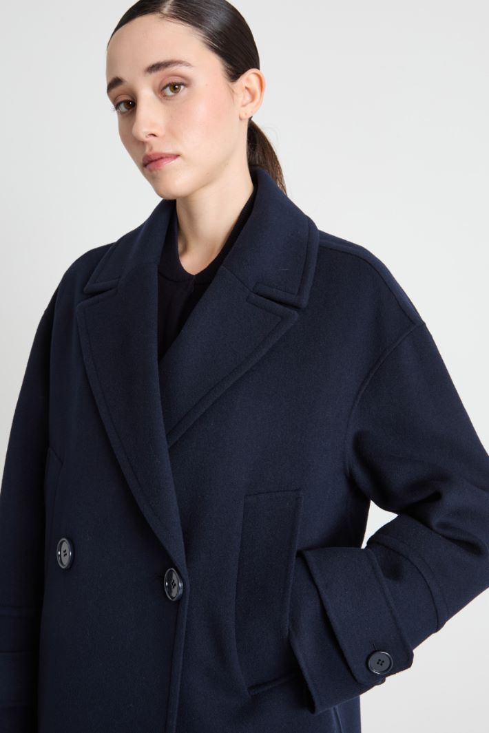 Double-breasted peacoat Intrend - 3
