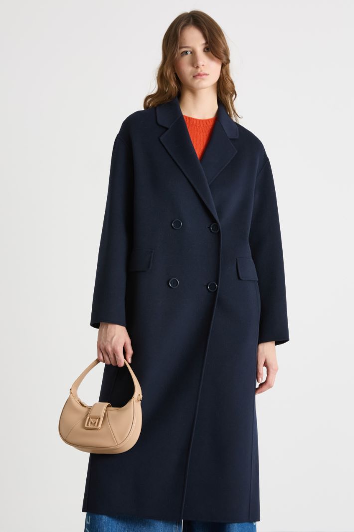 Long double-breasted coat Intrend - 2