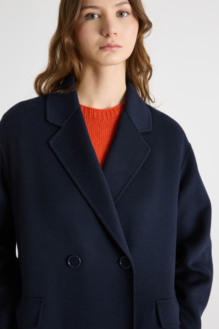 Long double-breasted coat Intrend - 3