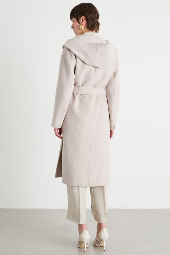 Hooded robe coat Intrend - 4