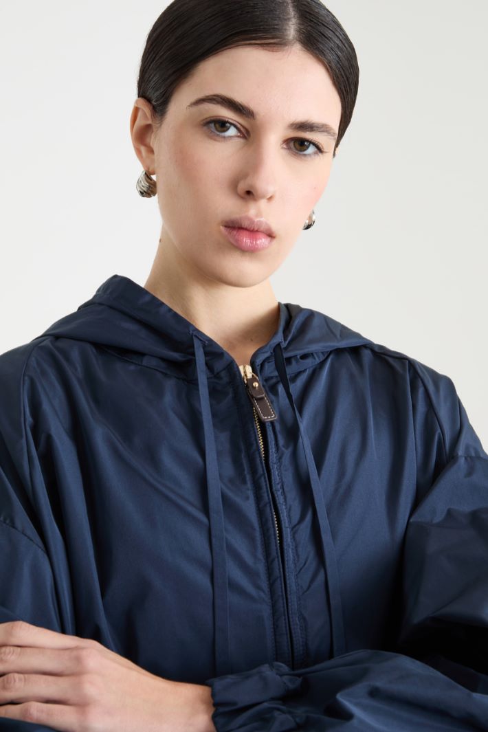 Hooded Taffeta Jacket Intrend - 3