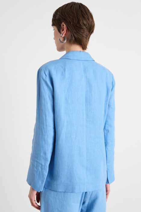 Blazer con amplios bolsillos