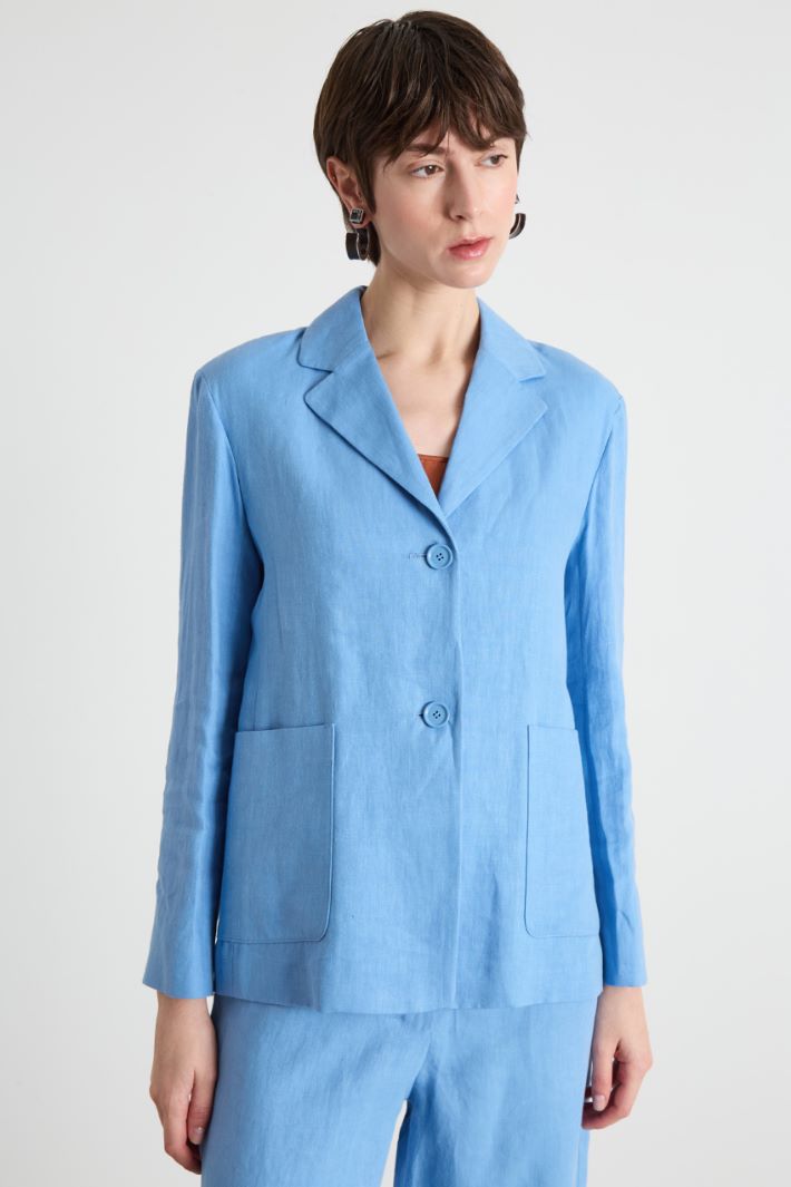 Blazer with oversized pockets Intrend - 2