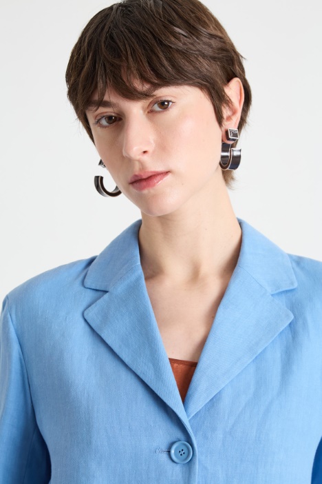 Blazer con amplios bolsillos