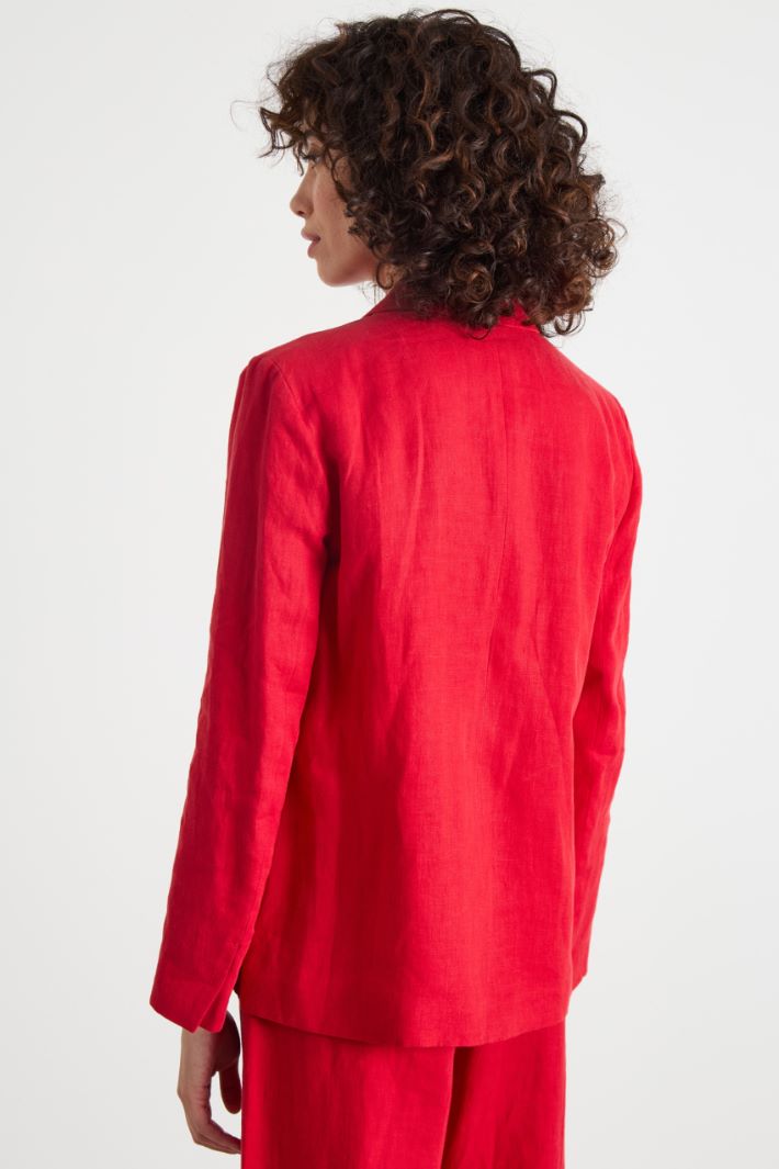 Blazer with oversized pockets Intrend - 4