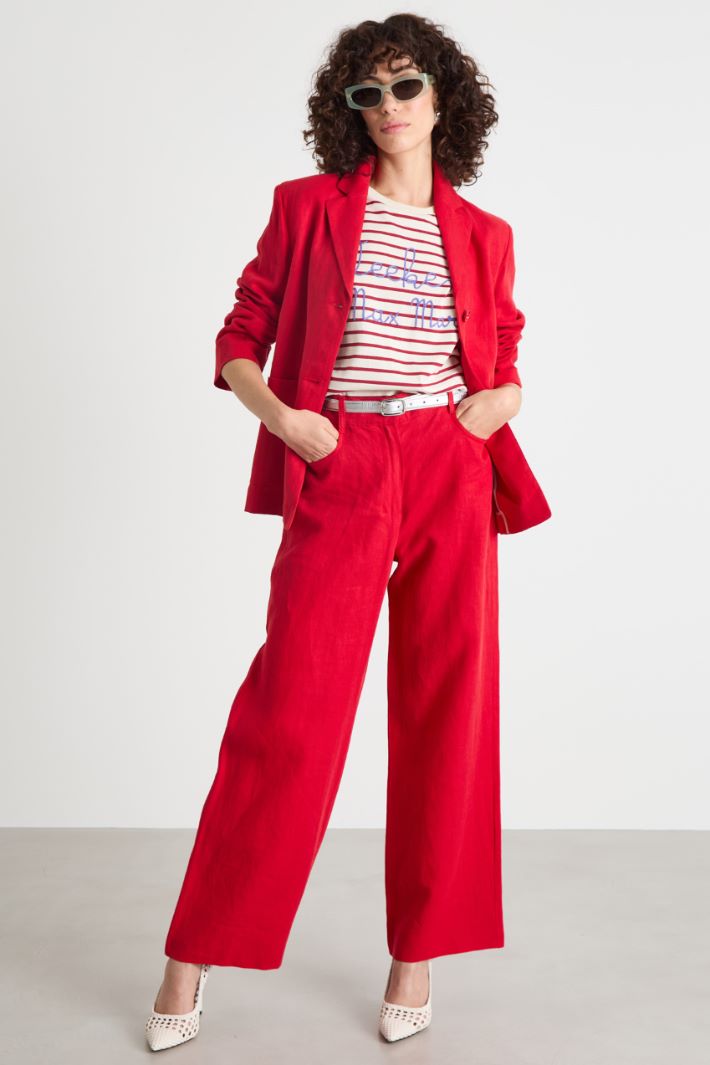 Blazer with oversized pockets Intrend