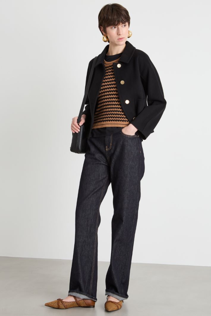 Giacca con tasche applicate Intrend