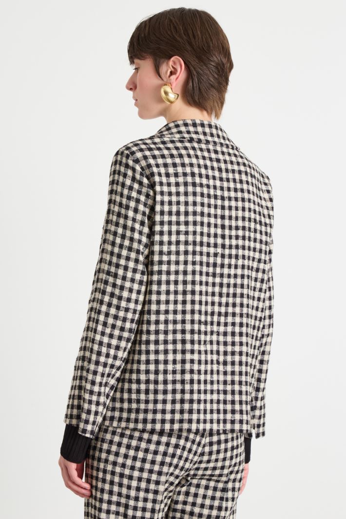 Gingham jacket Intrend - 4