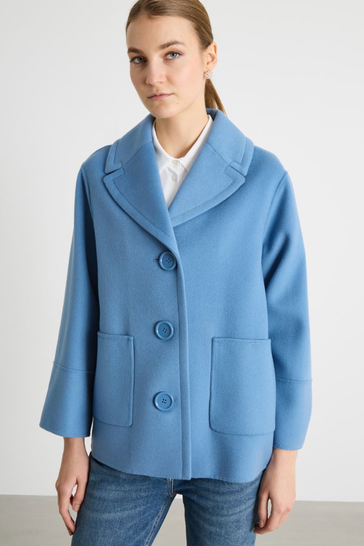 Giacca monopetto in doppio drap Intrend - 2