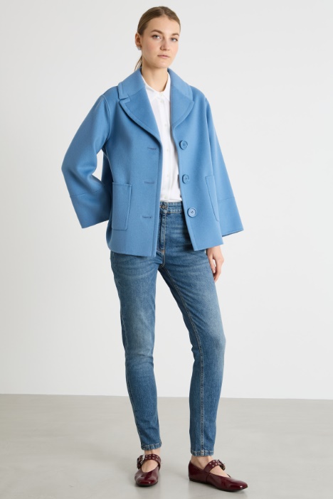 Giacca monopetto in doppio drap Intrend