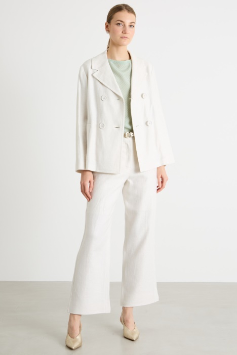 Double-Breasted Caban Jacket Intrend