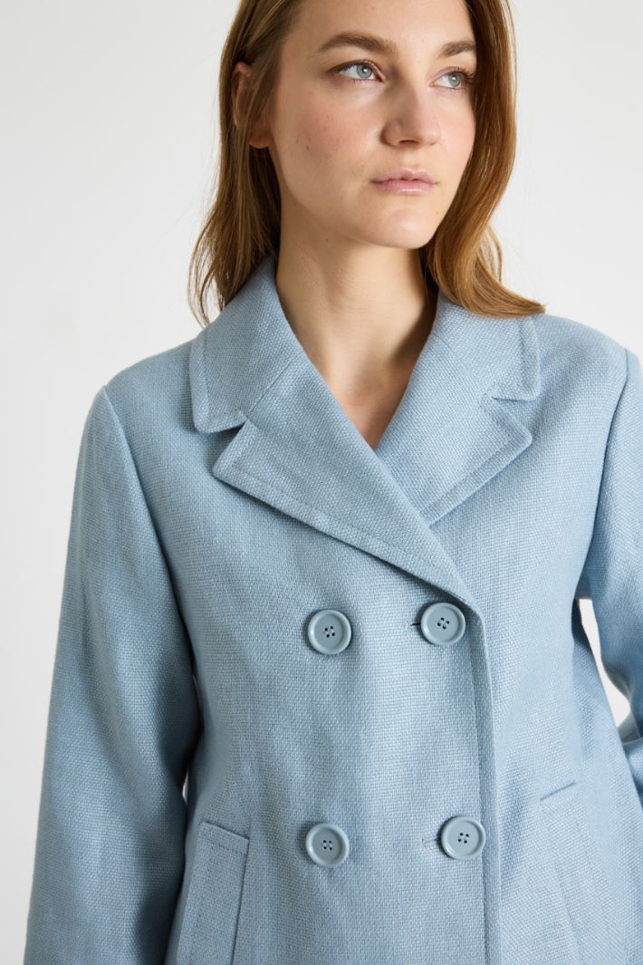 Double-Breasted Caban Jacket Intrend - 3