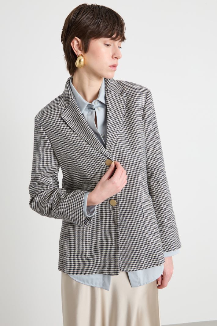 Houndstooth jacket Intrend - 2