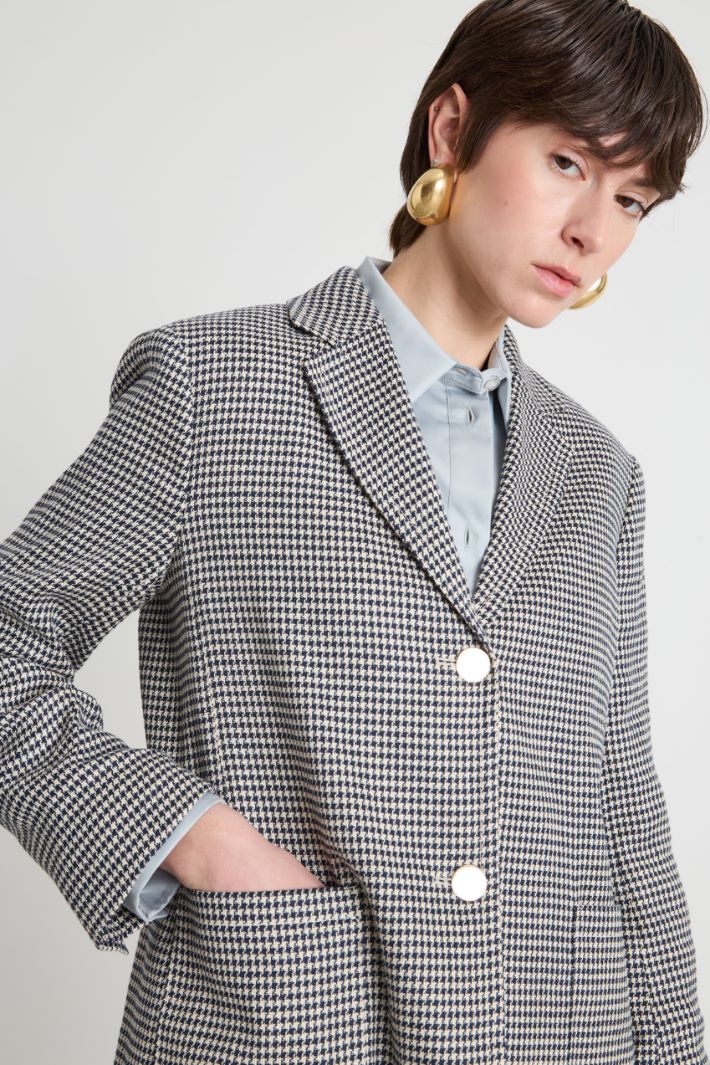 Houndstooth jacket Intrend - 3