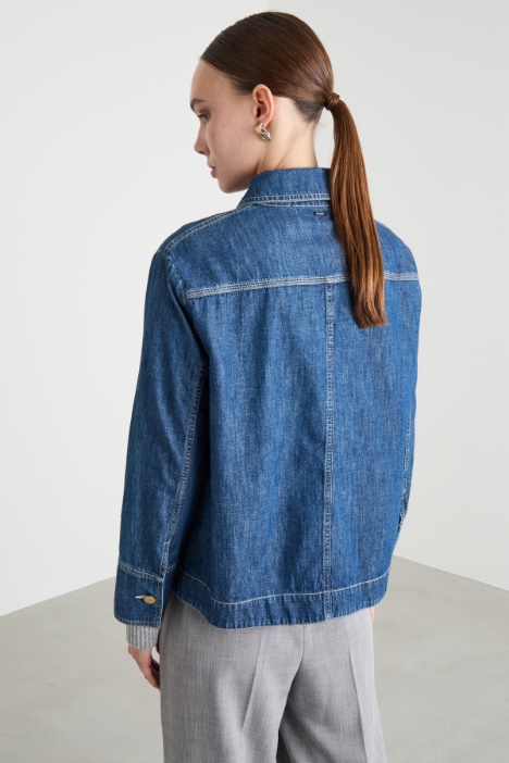 Giacca dritta con tasche