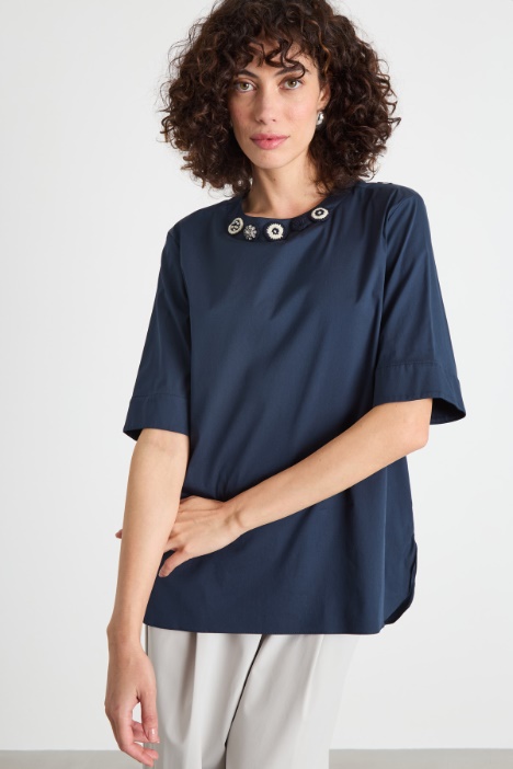 Poplin blouse Intrend
