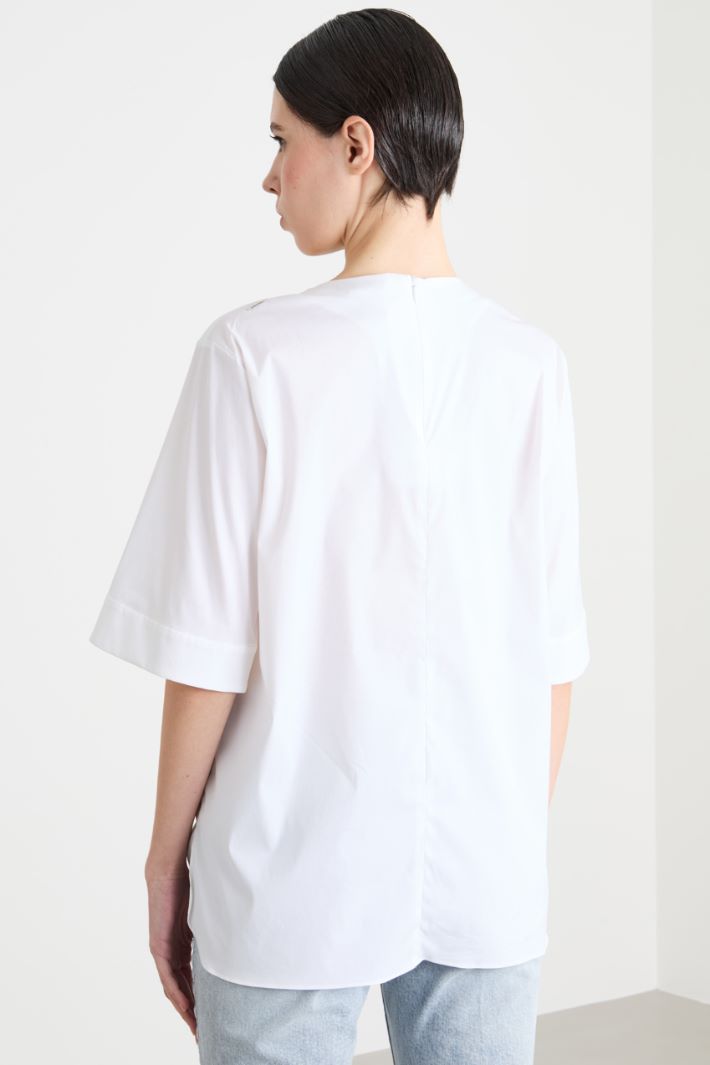 Poplin blouse Intrend - 4