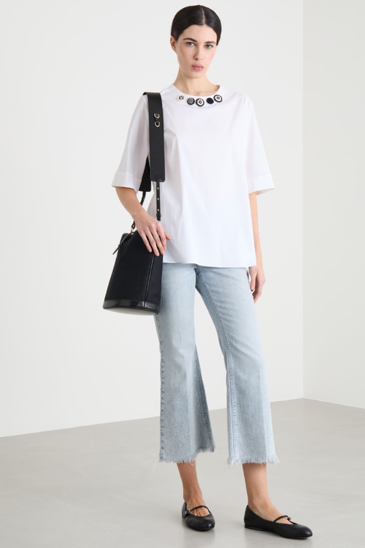 Poplin blouse Intrend