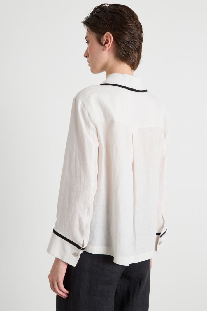 Linen shirt Intrend - 4
