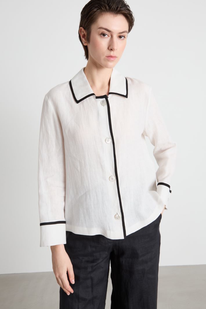 Linen shirt Intrend - 2