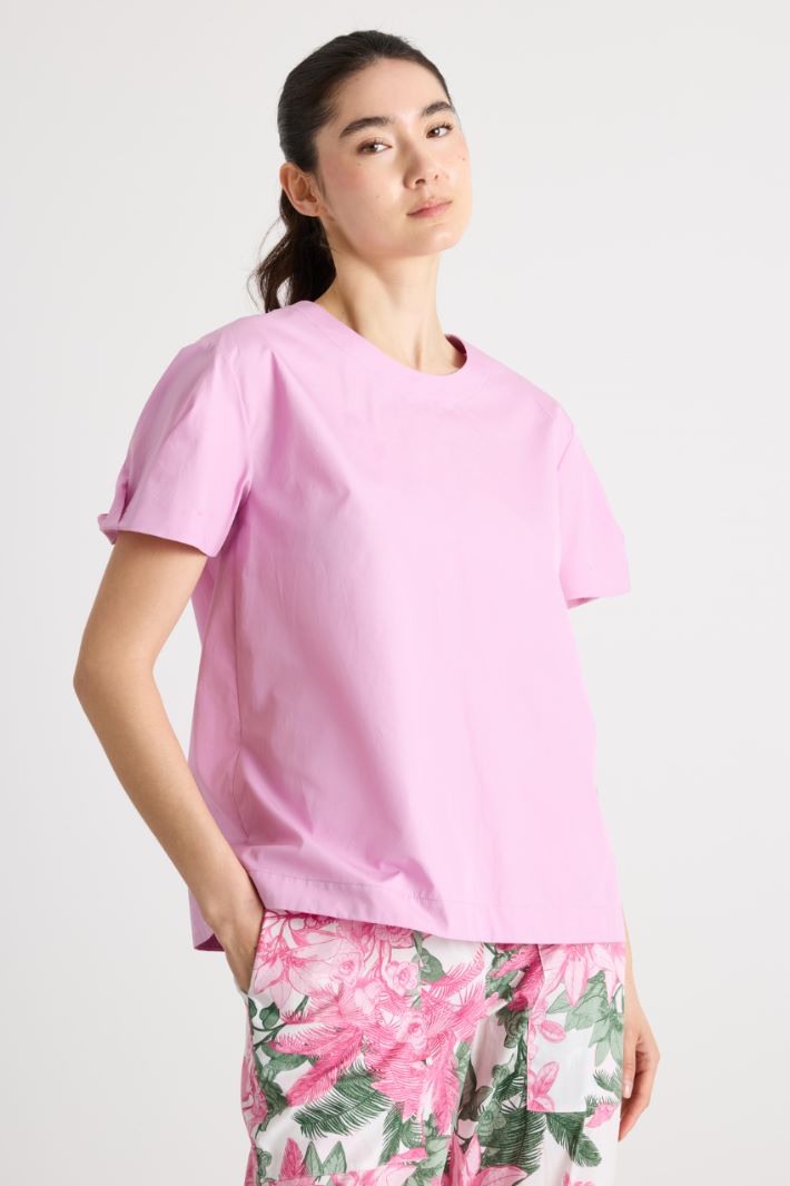 A-line poplin blouse Intrend - 2