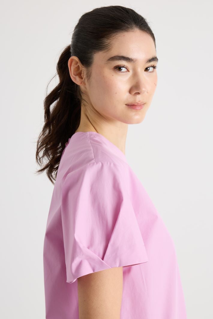 A-line poplin blouse Intrend - 3