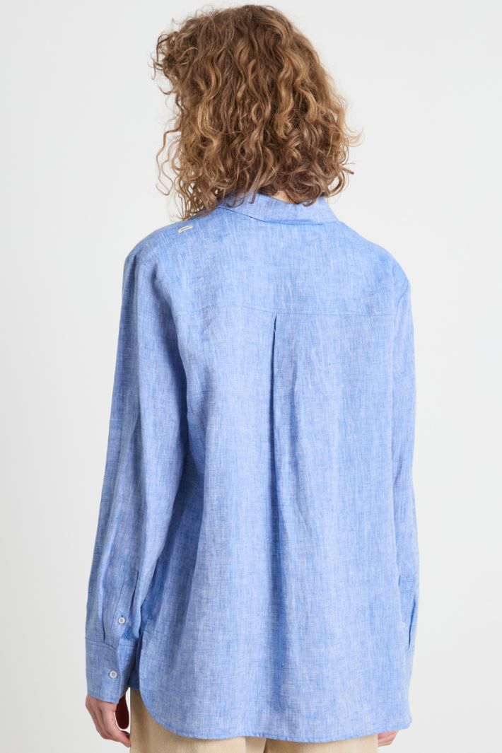 Linen shirt Intrend - 4