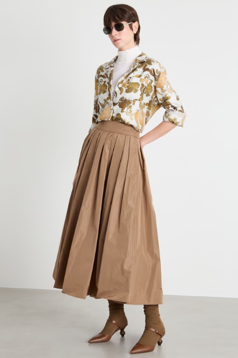 Printed silk twill shirt Intrend