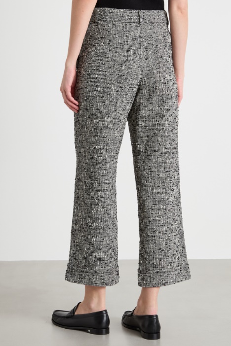 Pantalone con risvolto