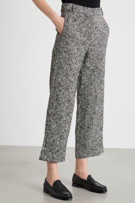 Pantalone con risvolto