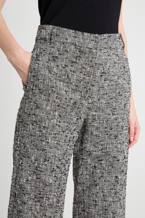 Pantalone con risvolto