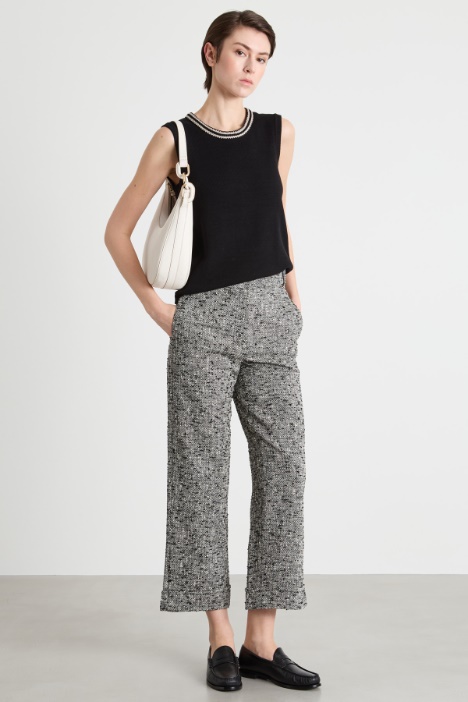 Pantalone con risvolto Intrend