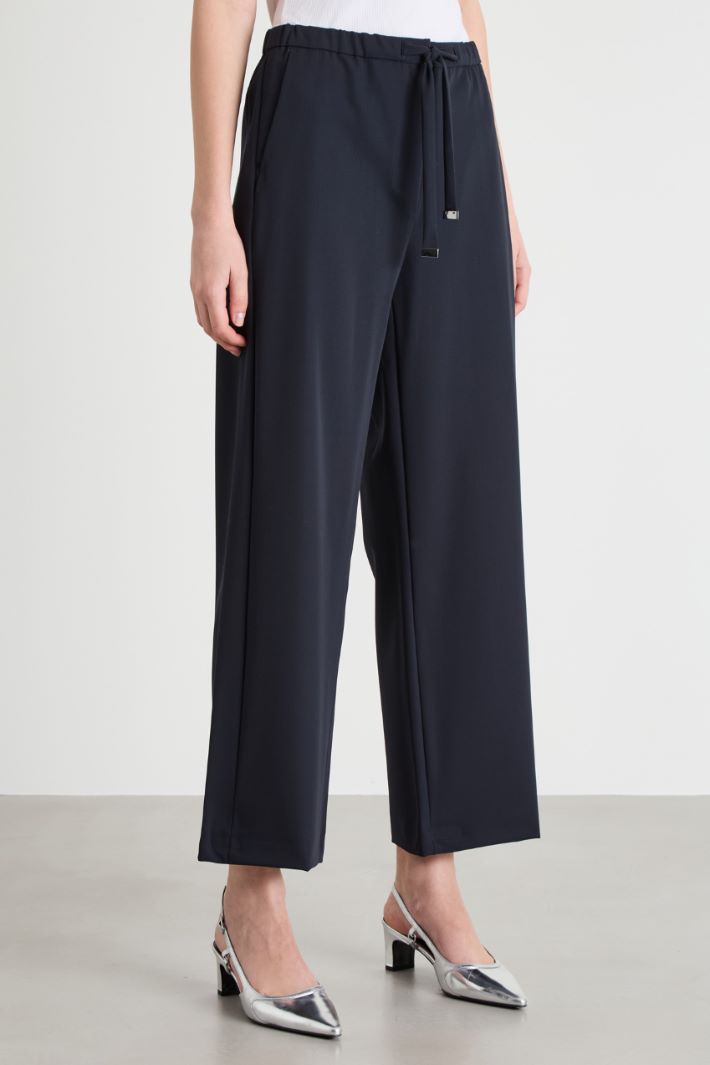 Pantalone stile jogging in lana Intrend - 2