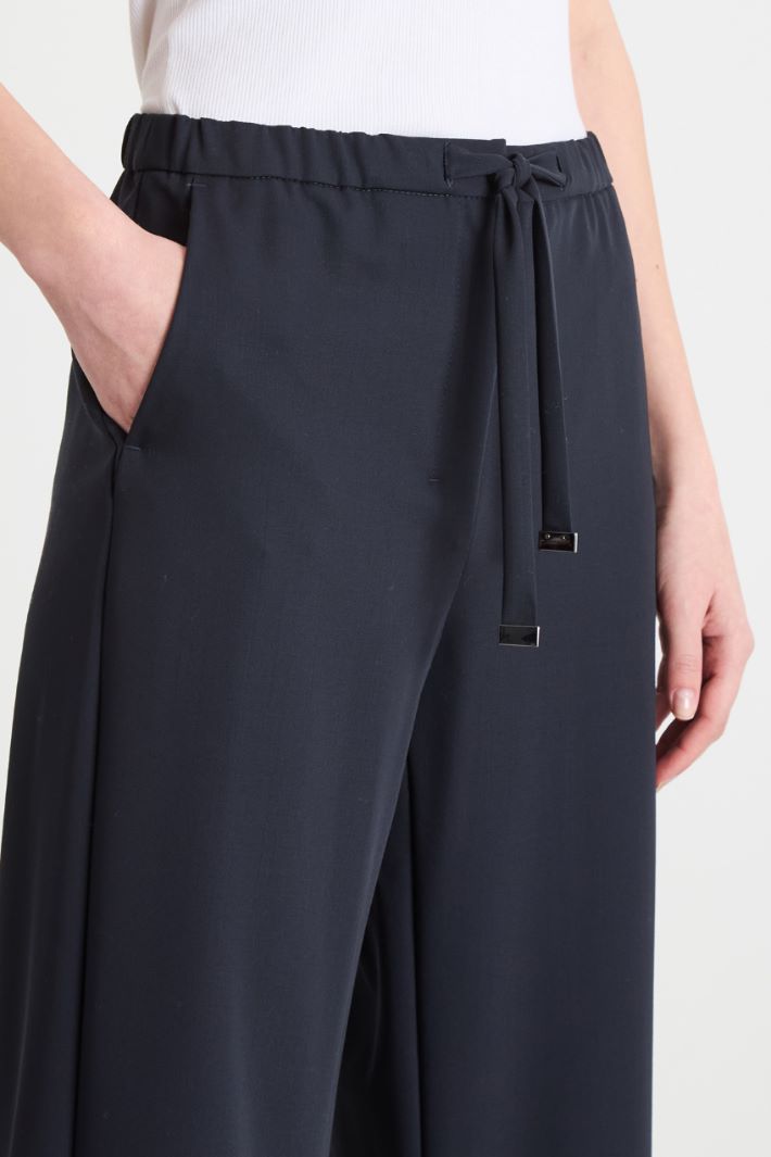 Pantalone stile jogging in lana Intrend - 3