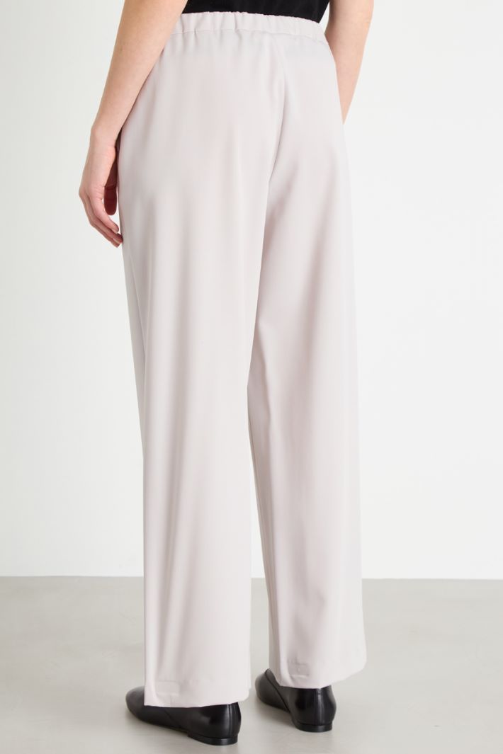 Pantalone stile jogging in lana Intrend - 4