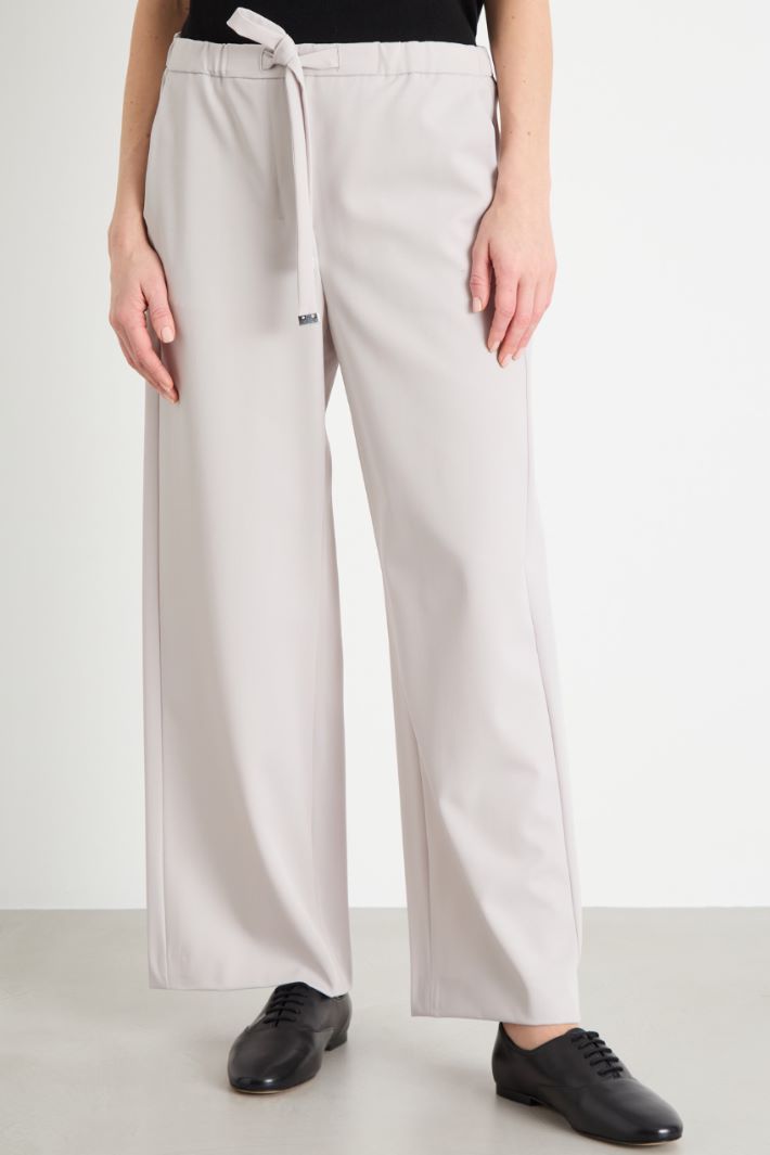 Pantalone stile jogging in lana Intrend - 2