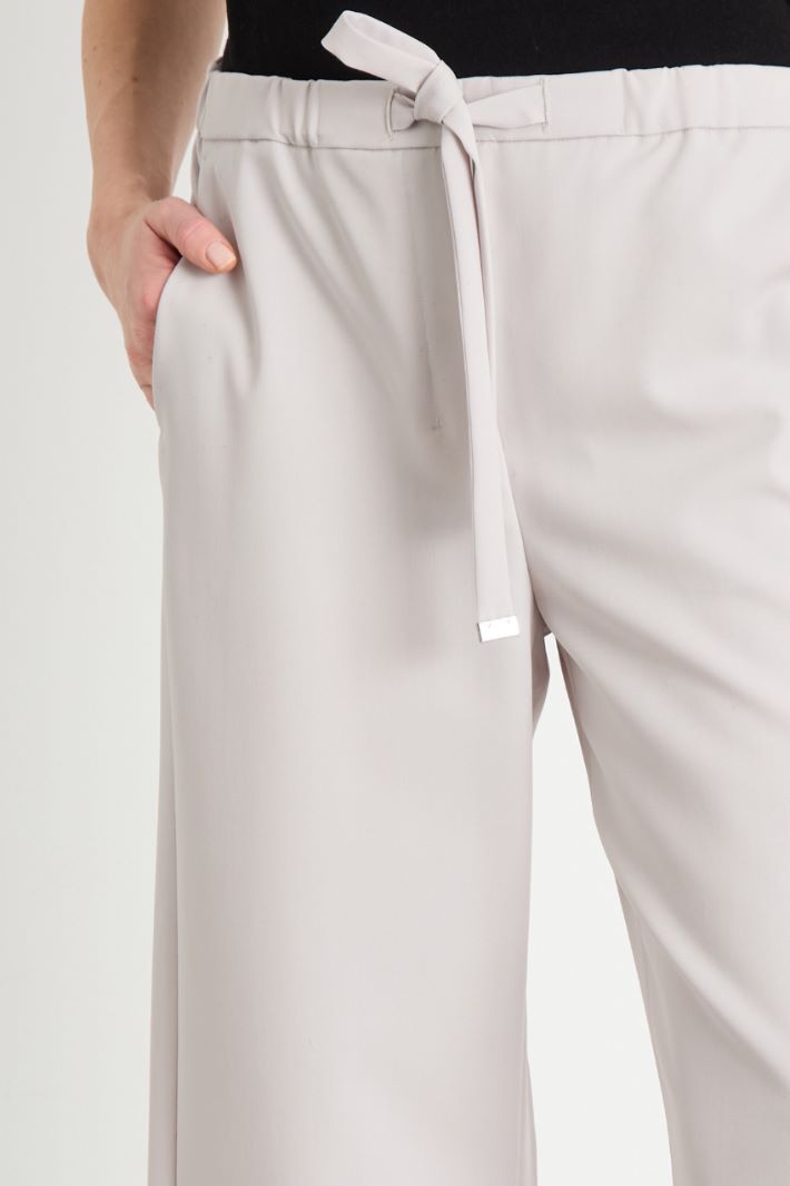 Pantalone stile jogging in lana Intrend - 3