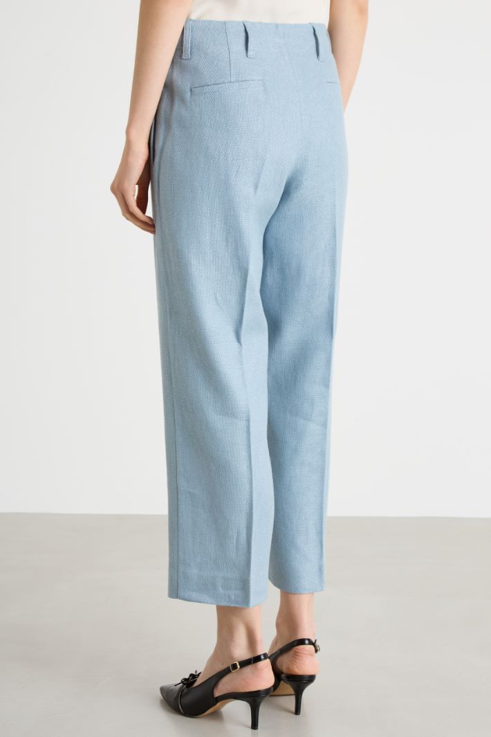 Pantalone a sigaretta crop Intrend - 4