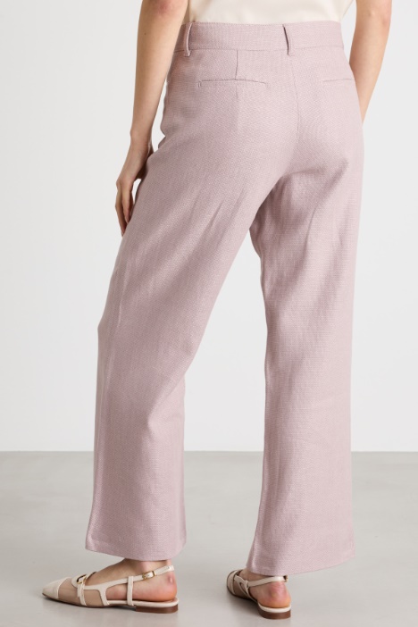 Pantalón ancho de corte recto