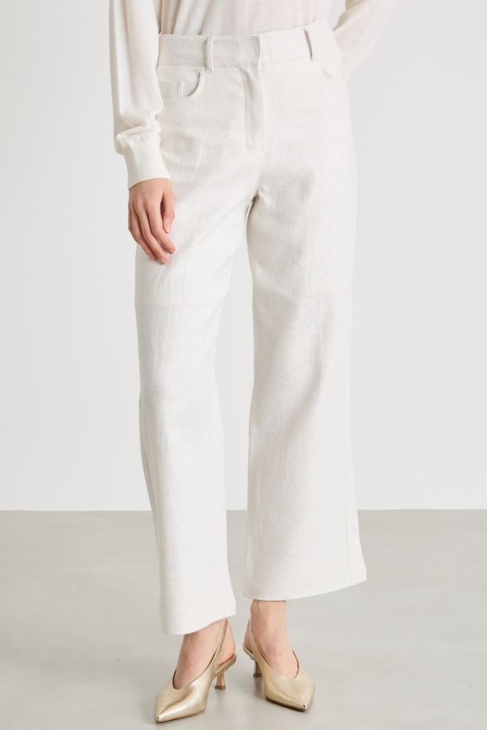 Wide straight-leg trousers Intrend - 2