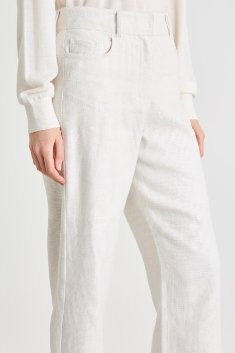 Pantalón ancho de corte recto