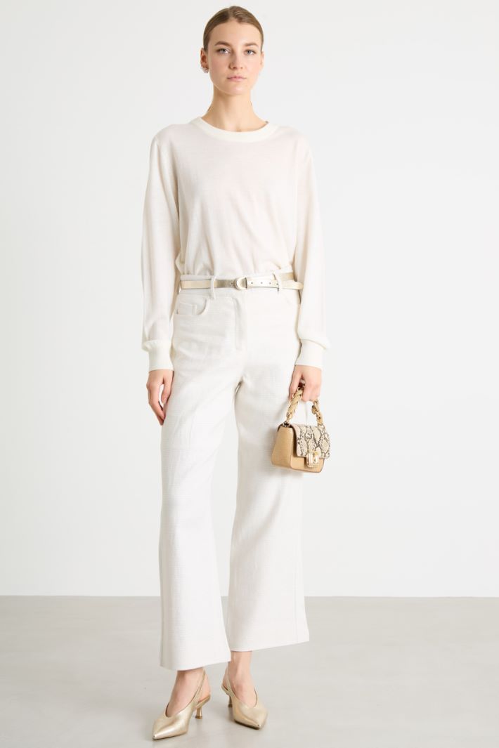 Wide straight-leg trousers Intrend