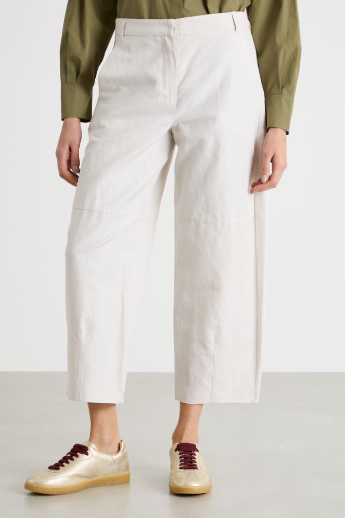 Baggy canvas trousers Intrend - 2