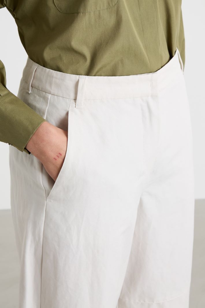 Baggy canvas trousers Intrend - 3