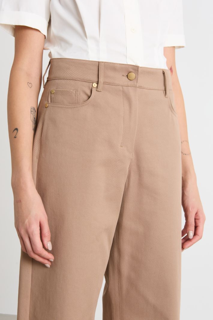 Wide straight-leg trousers Intrend - 3